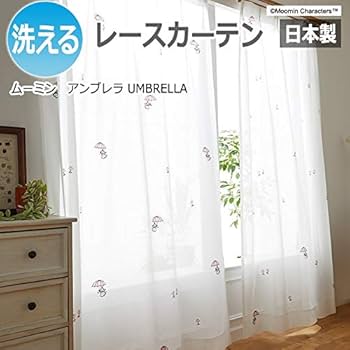 Suminoe アンブレラシアー薄地カーテンムーミンMOOMIN